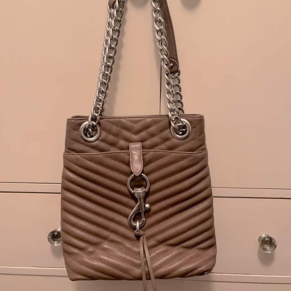 REBECCA MINKOFF Edie large bucket bag very good used condition